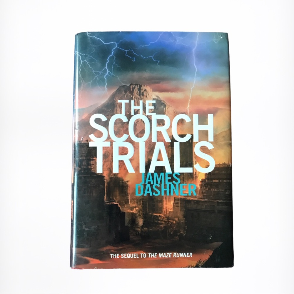 The Scorch Trials By James Dashner Hardcover Book